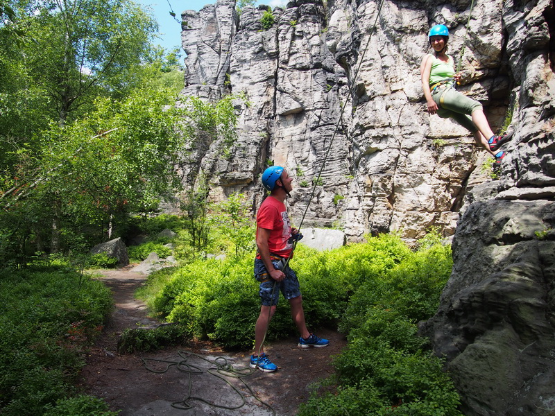 Kurz pískovcového lezení - Easy Climbing